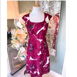 Ann Taylor Floral Dress Size 4